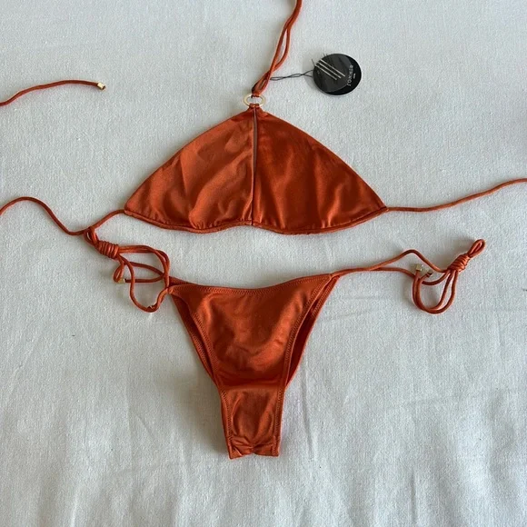 SOMMER SWIM SET freya orange SIZE MEDIUM - Picture 2 of 4